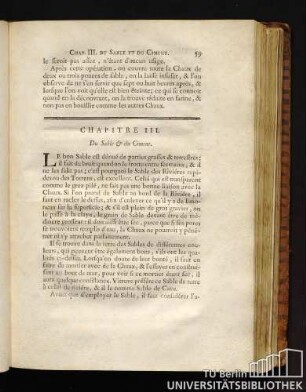 Chapitre III. Du Sable & du Ciment.