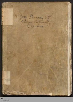 Anthologia Latina - Cod.poet.et.phil.qt.21