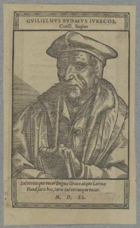 Bildnis des Gvilielmvs Bvdaevs