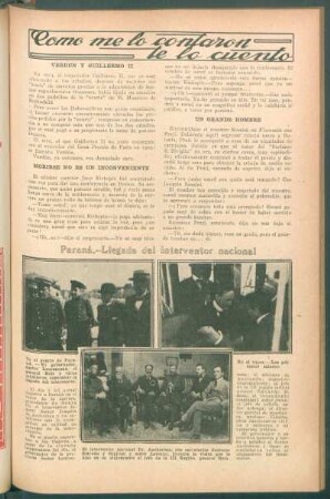Paraná.- Llegada del interventor nacional