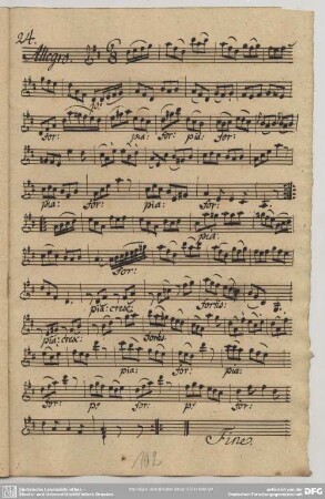 24. Allegro, D-Dur