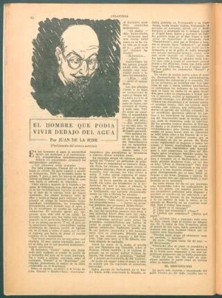 El hombre que podia vivir debajo del água