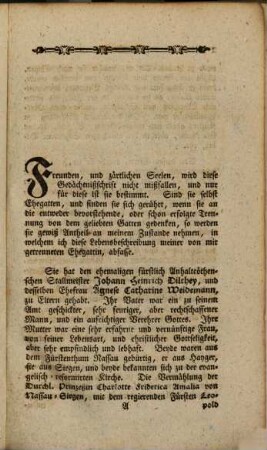 Zum Gedächtniß der Frau Polyxene Christ. Auguste Büsching gebornen Dilthey