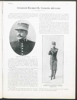 Teniente Coronel D. Gerardo Alvarez