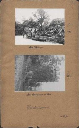 Alter Festungsturm in Sultz