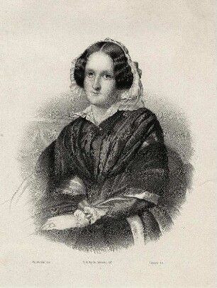 Bildnis von Theonie Gräfin von Baudissin (1817-1855)