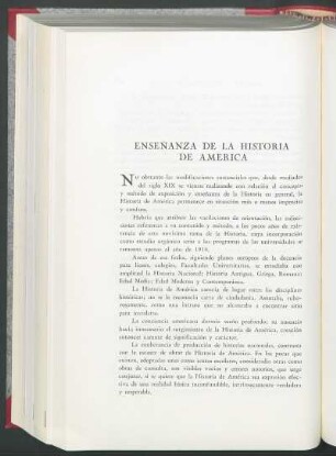 Enseñanza de la historia de América