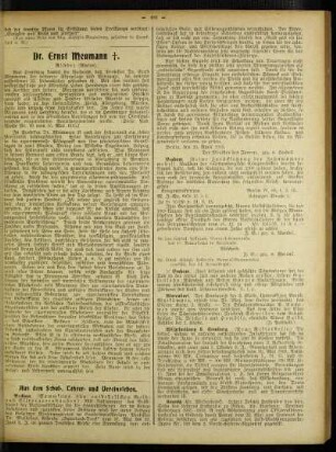 Dr. Ernst Meumann : [Nekrolog]