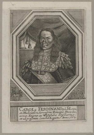 Bildnis des Carolus Ferdinandus â Seeau