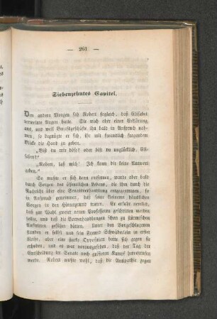 Siebenzehntes Capitel.
