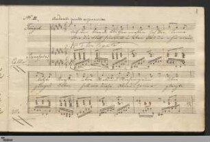Auf den klaren Fluten malen sich der Sonne letzte Strahlen, op. 28/2