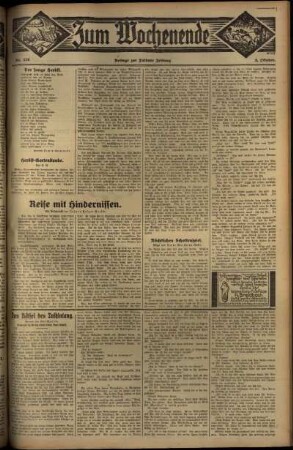 Dritte Ausgabe vom Sonntag, den 02. Oktober 1932.