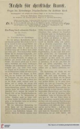 17: Ein Gang durch restaurirte Kirchen, [14]