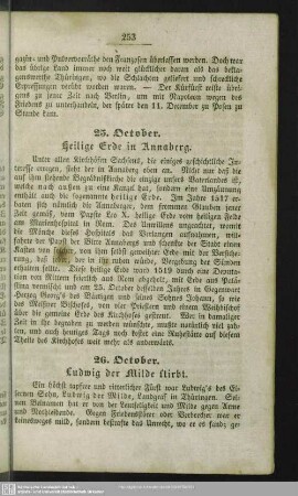 26. October. Ludwig der Milde stirbt