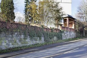 Einfriedung Villa Andreae; Königstein, Fuchstanzstraße 18