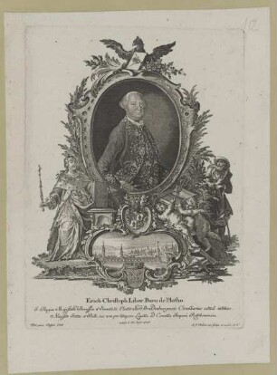 Bildnis von Erich Christoph Liber Baro de Plotho