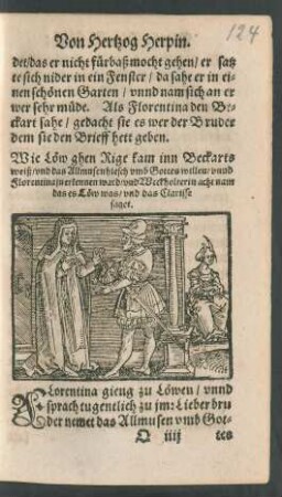 Wie Löw ghen Rige kam inn Beckarts weiß/ und das Allmusen hiesch umb Gottes willen/ ...
