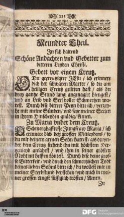 Neundter Theil.