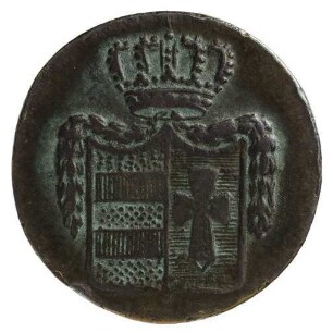 Münze, 1/2 Grote, 1831 n. Chr.