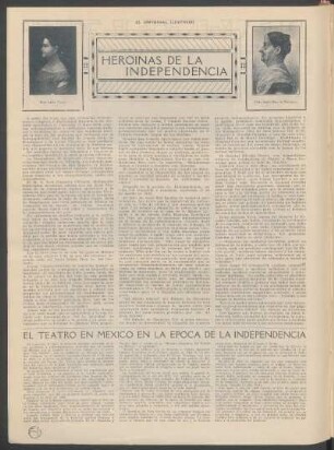 Heroínas de la independencia
