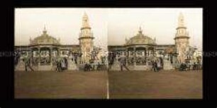 Pavillon und Restaurant, Stadium, auf dem Ausstellungsgelände, Pan-American Exposition, Buffalo