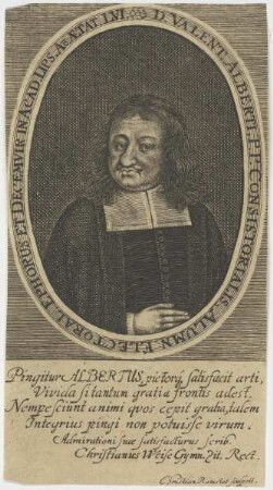 Bildnis des Valent. Alberti