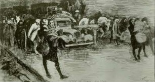 Exode de Paris - Mai 1940