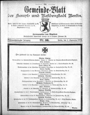 1916,36: Nr. 36, 3. September 1916