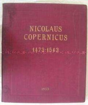 Fotomappe zu Nikolaus Kopernikus, in Mappe (in polnischer Sprache)