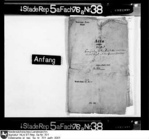 Korrespondenz des Generalgouverneurs Baron Nils Gyllenstierna mit dem Vizepräsidenten am Wismarer Tribunal, späteren Hofkanzler Wilhelm Julius Coyet
