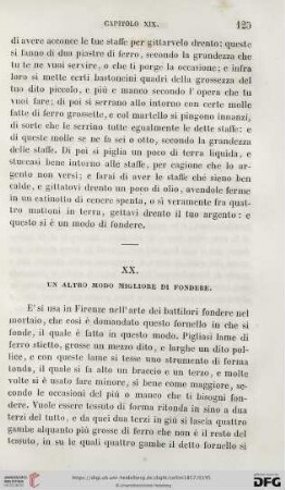 XX. Un Altro Modo Migliore Di Fondere
