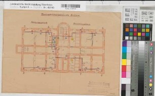 Brilon, Amtsgericht, Kellergeschoss, Revisionsplan