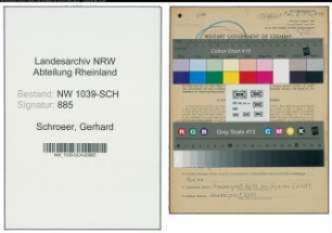 Entnazifizierung Gerhard Schroeer , geb. 09.03.1898 (Zugfuehrer)