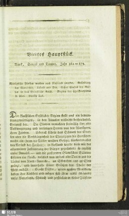 Viertes Hauptstück. Rurik, Sineus und Truwor. Jahr 862 - 879