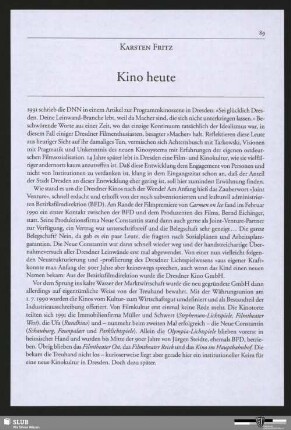Kino heute