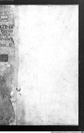 Eberhardi Wasenperg Ratisbonensis dioecesis illustrata. Band 2 - BSB Clm 14977 : Hoc opus P. Jo. B. Kraus, postea princeps et abbas, a. 1741 ex bibliotheca Scotorum monasterii S. Jacobi describi fecit. Sanftl
