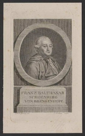 Porträt Franz Balthasar Schönberg von Brenckenhoff (1723-1780)