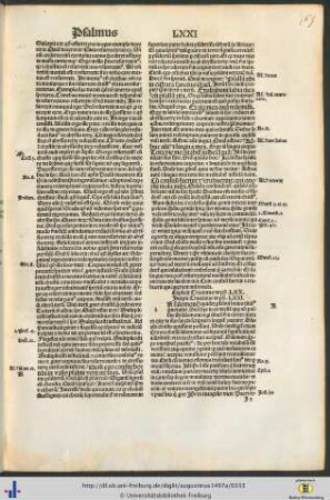Tractatus de psalmo LXXI-LXXX