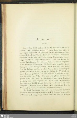 London 1853