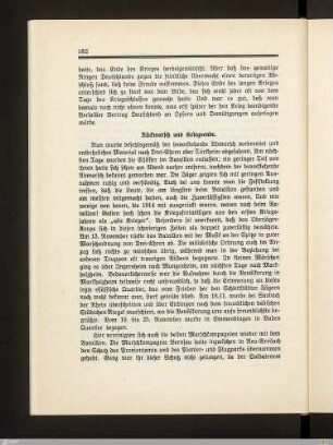 Rückmarsch und Kriegsende