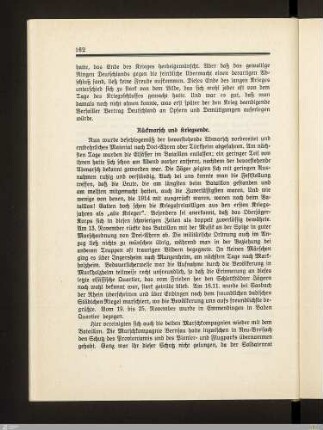 Rückmarsch und Kriegsende