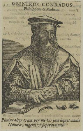 Bildnis des Gesnerus Conradus