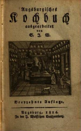 Augsburgisches Kochbuch