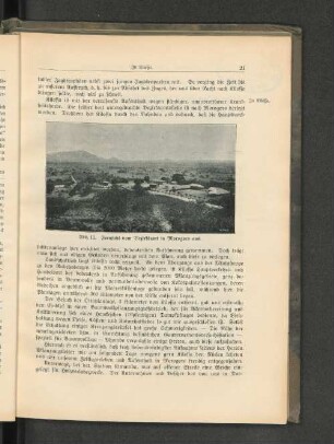 Abb. 11. Fernsicht vom Bezirksamt in Morogoro aus.