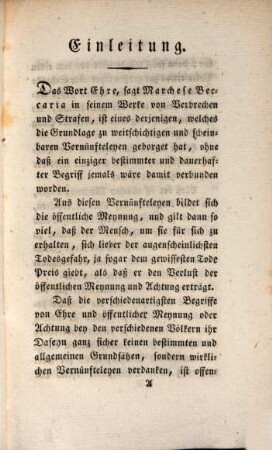 Historisch-juridische Untersuchung der strafrechtlichen Bestimmungen über Verläumdung