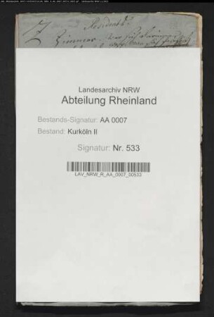 Kurfürstliche Gemächer und Vorzimmer