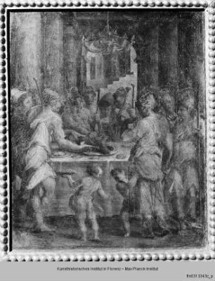 Altar für die Familie Vasari : Passahfest