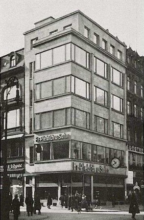 Geschäftshaus Pletzsch 1955-1956; Frankfurt, Zeil 81, Hasengasse , Holzgraben , Zeil , Zeil 94a, Zeil 104a