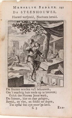 Grafik "De Steenhouwer"