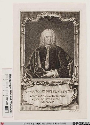 Bildnis Daniel Friedrich Janus (eig. Jahn)